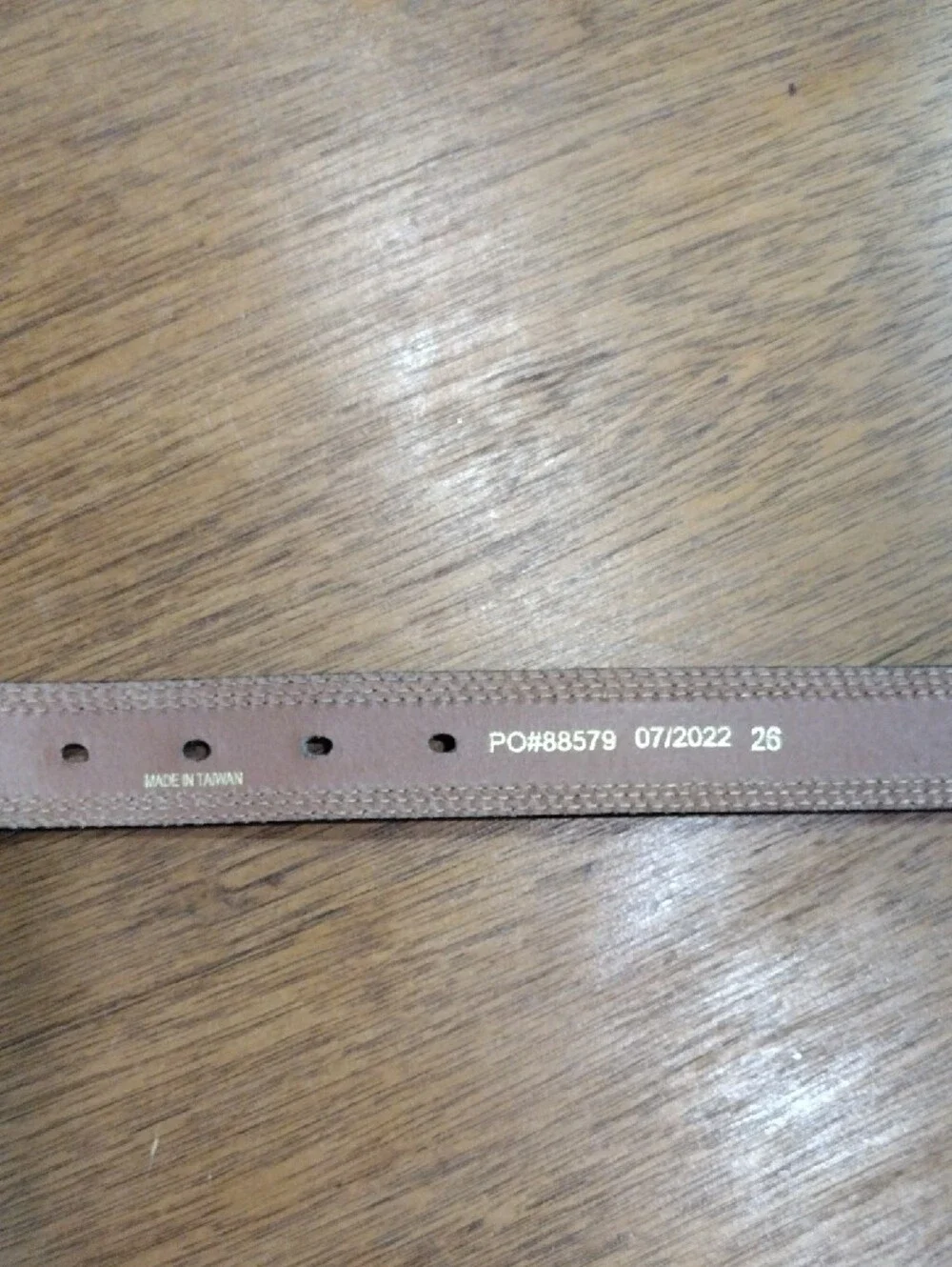 Boys Brown Leather Belt - Classic Casual Style